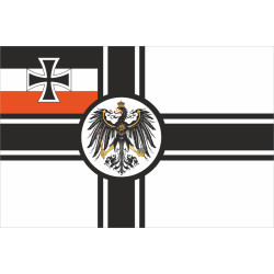 Флаг Германии военный (1903-1918) Флаг Германии военный (1903-1918)