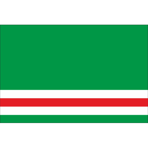 Флаг Чеченской Республики Ичкерия. Вариант-02
