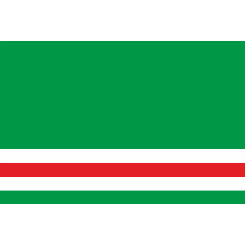 Прапор Чеченської Республіки Ічкерія. Варіант-02 Прапор Чеченської Республіки Ічкерія. Варіант-02