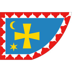 Прапор Козацький - 1651 року. Варіант-01 Прапор Козацький - 1651 року. Варіант-01
