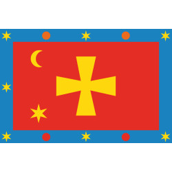 Флаг Козацкий - 1651 року. Вариант-17