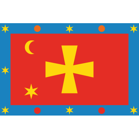 Флаг Козацкий - 1651 року. Вариант-17