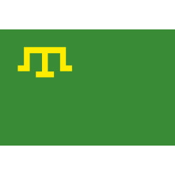 Прапор кримських татар (історичний - релігійний) Прапор кримських татар (історичний - релігійний)