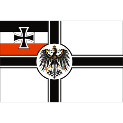 Флаг Германии военный (1892-1903) Флаг Германии военный (1892-1903)