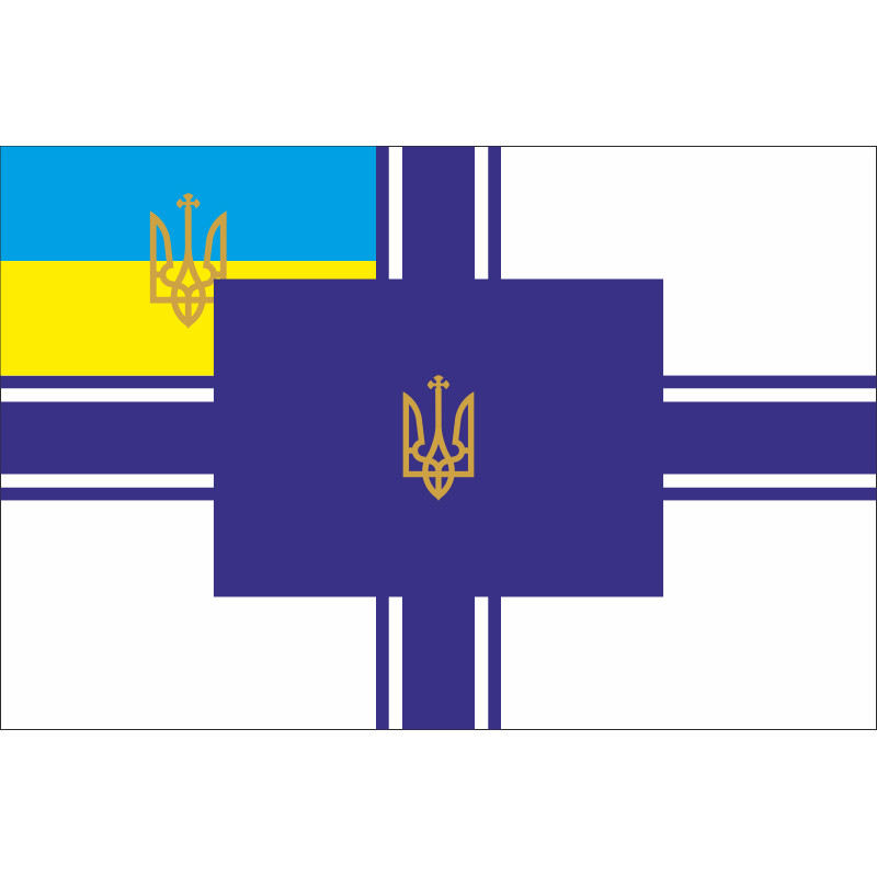 Флаг Гетьмана как адмирала флота Украинской Державы и УНР Флаг Гетьмана как адмирала флота Украинской Державы и УНР