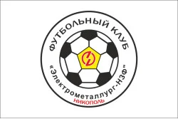 Флаг ФК «Электрометаллург-НЗФ» Никополь (2001-2002), Украина Флаг ФК «Электрометаллург-НЗФ» Никополь (2001-2002), Украина