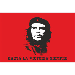 Прапор «Ернесто Че Гевара». Варіант-04. HASTA LA VICTORIA SIEMPRE Прапор «Ернесто Че Гевара». Варіант-04. HASTA LA VICTORIA SIEMPRE