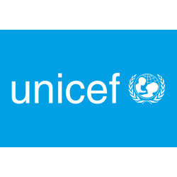 Флаг ЮНИСЕФ (UNICEF). Вариант-02