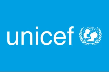 Флаг ЮНИСЕФ (UNICEF). Вариант-02