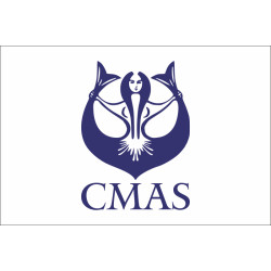Флаг CMAS (Всемирная конфедерация подводной деятельности) Флаг CMAS (Всемирная конфедерация подводной деятельности)