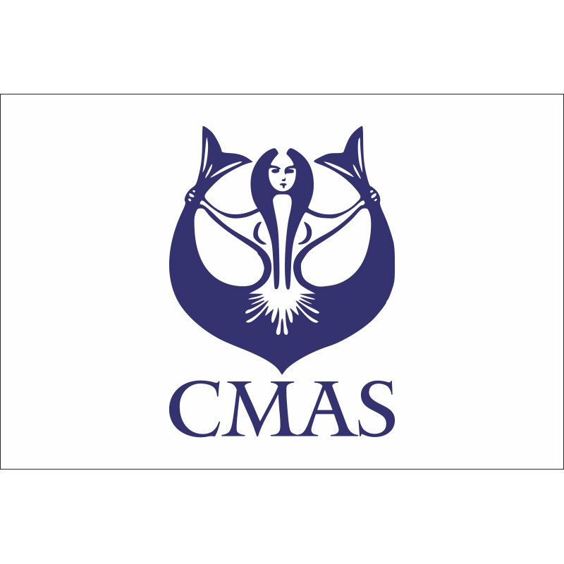 Флаг CMAS (Всемирная конфедерация подводной деятельности) Флаг CMAS (Всемирная конфедерация подводной деятельности)