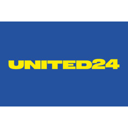 Флаг United24. Вариант-01 Флаг United24. Вариант-01