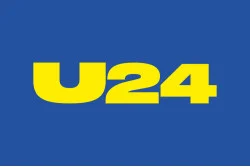 Флаг United24. Вариант-02 Флаг United24. Вариант-02