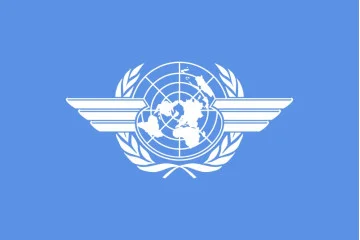 Флаг ИКАО (Международная организация гражданской авиации, ICAO) Флаг ИКАО (Международная организация гражданской авиации, ICAO)