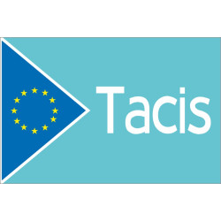 Прапор ТАСІС (TACIS - Технічна допомога СНД) Прапор ТАСІС (TACIS - Технічна допомога СНД)