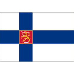 Флаг Финляндии (с гербом) Флаг Финляндии (с гербом)