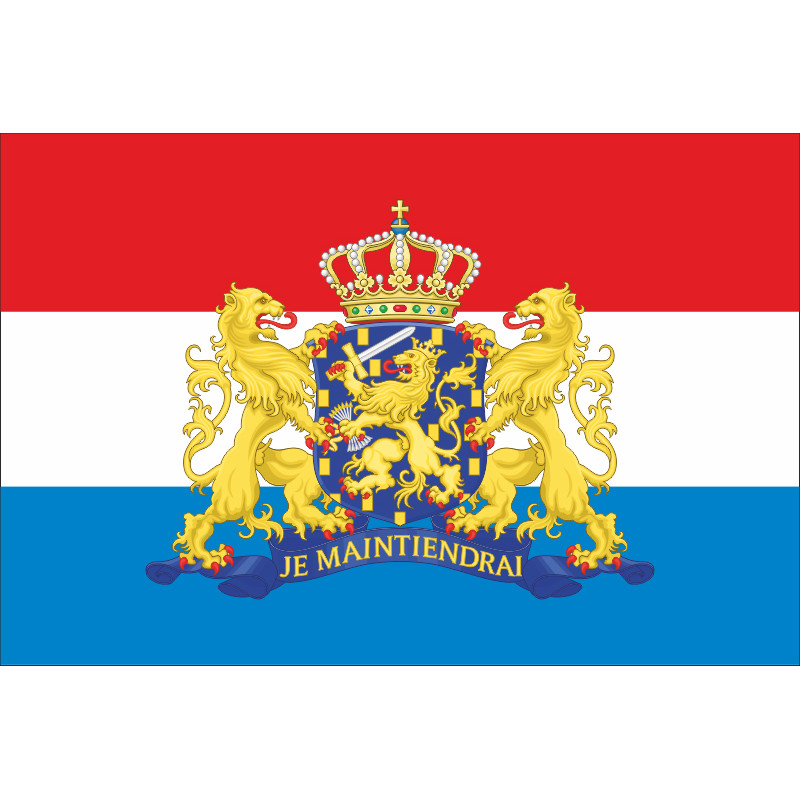 Прапор Нідерландів (з гербом) Прапор Нідерландів (з гербом)