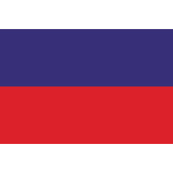 Флаг Гаити (гражданский). Вариант-02 Флаг Гаити (гражданский). Вариант-02