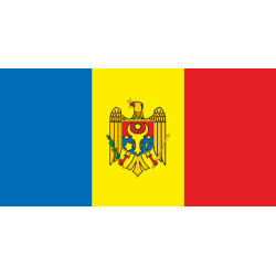 Флаг Молдавии. Вариант-01 Флаг Молдавии. Вариант-01