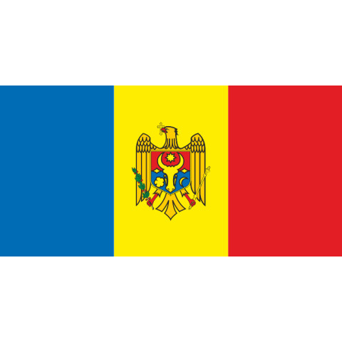 Флаг Молдавии. Вариант-01