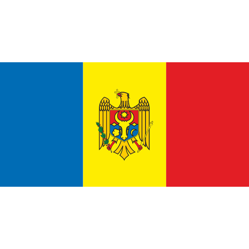 Флаг Молдавии. Вариант-01 Флаг Молдавии. Вариант-01