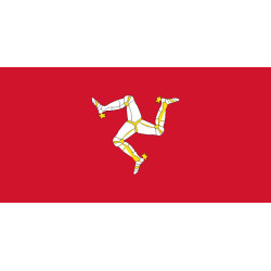 Флаг острова Мэн. Вариант-01