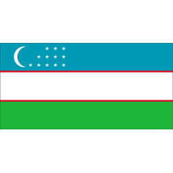 Флаг Узбекистана. Вариант-01 Флаг Узбекистана. Вариант-01