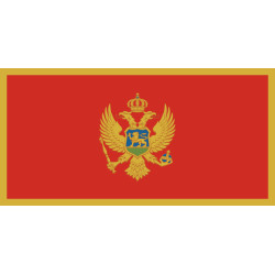 Флаг Черногории. Вариант-01 Флаг Черногории. Вариант-01