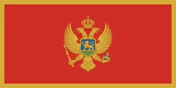 Прапор Чорногорії. Варіант-01 Прапор Чорногорії. Варіант-01