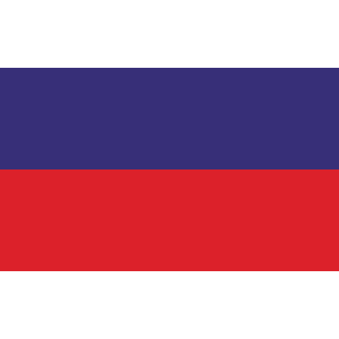 Флаг Гаити (гражданский). Вариант-01 Флаг Гаити (гражданский). Вариант-01