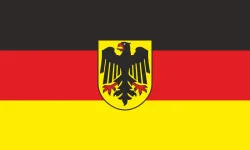 Прапор Німеччини (з гербом). Варіант-01 Прапор Німеччини (з гербом). Варіант-01