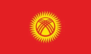 Прапор Киргизії. Варіант-01