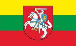 Прапор Литви (з гербом). Варіант-01 Прапор Литви (з гербом). Варіант-01