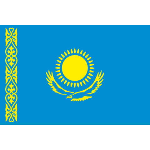 Флаг Казахстана. Вариант-02 Флаг Казахстана. Вариант-02
