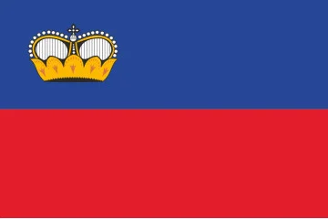 Прапор Ліхтенштейну. Варіант-02 Прапор Ліхтенштейну. Варіант-02
