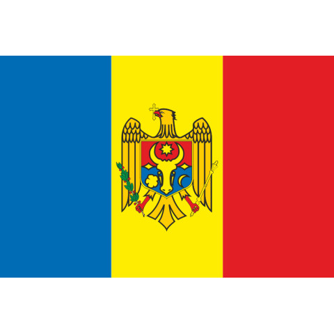 Флаг Молдавии. Вариант-02 Флаг Молдавии. Вариант-02