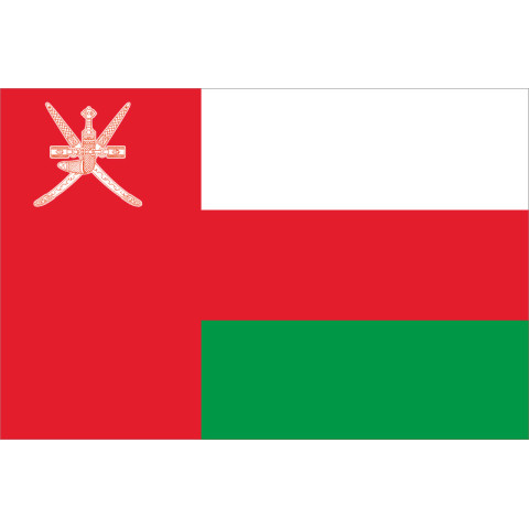 Флаг Омана. Вариант-02 Флаг Омана. Вариант-02