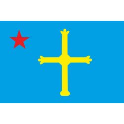Прапор астурійців. Варіант-02 Прапор астурійців. Варіант-02