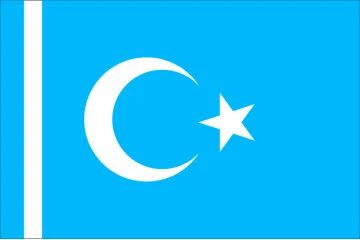 Прапор туркменів в Сирії. Варіант-01 Прапор туркменів в Сирії. Варіант-01