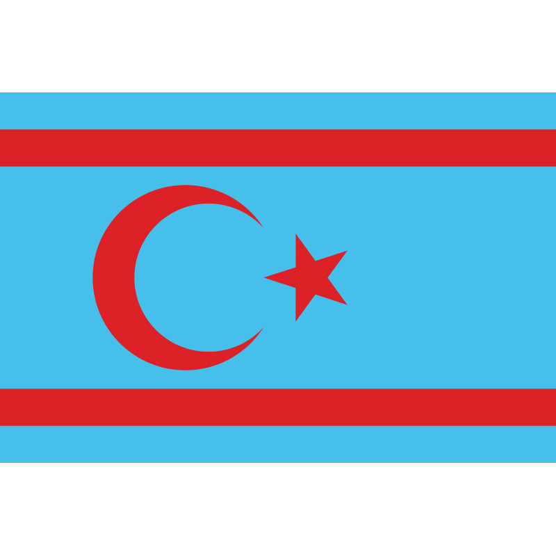 Флаг туркменов в Сирии. Вариант-02 Флаг туркменов в Сирии. Вариант-02