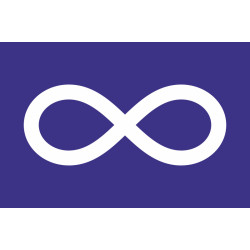 Флаг канадских метисов Флаг канадских метисов