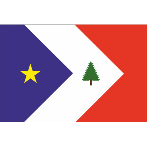 Флаг акадийцев Новой Англии Флаг акадийцев Новой Англии