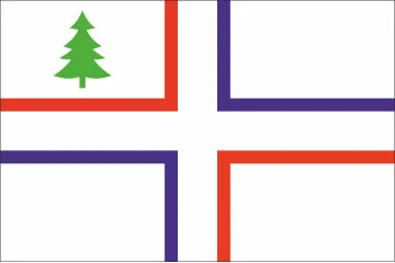 Флаг гугенотов Мэна Флаг гугенотов Мэна