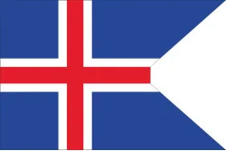 Флаг ВМС (военно-морские силы) Исландии Флаг ВМС (военно-морские силы) Исландии