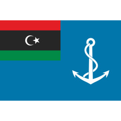 Прапор ВМС (військово-морські сили) Лівії