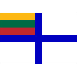Прапор ВМС (військово-морські сили) Литви Прапор ВМС (військово-морські сили) Литви