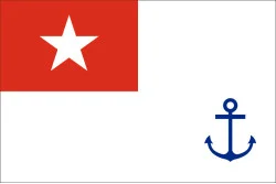 Прапор ВМС (військово-морські сили) М'янми Прапор ВМС (військово-морські сили) М'янми