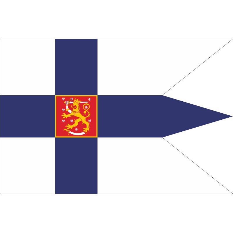 Флаг ВМС (военно-морские силы) Финляндии Флаг ВМС (военно-морские силы) Финляндии