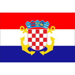 Флаг ВМС (военно-морские силы) Хорватии