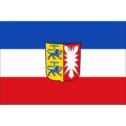 Прапор землі Шлезвіг-Гольштейн, Німеччина Прапор землі Шлезвіг-Гольштейн, Німеччина